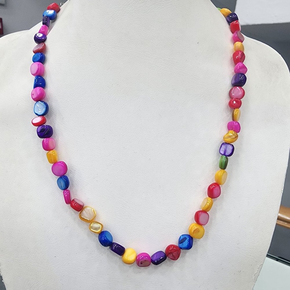 Natural white stripe Veins Agate onyx Faceted Round Gem Bead Necklace 18-50 ".